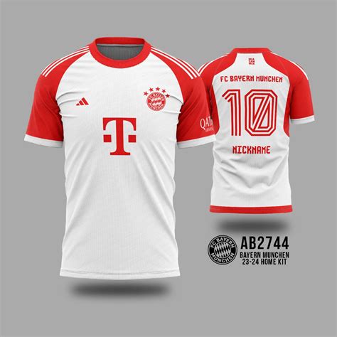 Jual Jersey Bayern Munchen 2023 2024 Home Fullprint Ada Size Jumbo