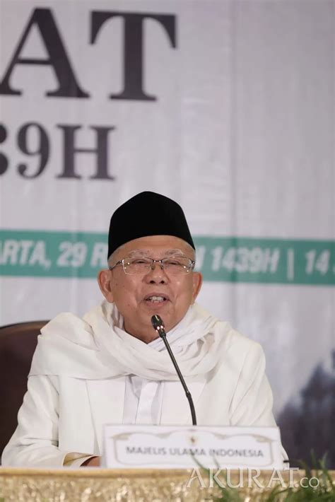 Ma Ruf Amin Kalau Punya Anak Tiga Kirim Satu Ke Pesantren Supaya