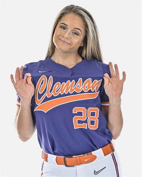 Clemson Softball Uniforms — UNISWAG