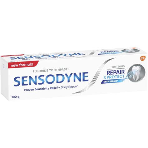 Sensodyne Repair And Protect Whitening Toothpaste 100g Big W