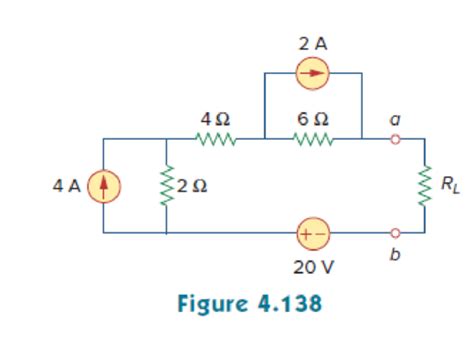 A For The Circuit In Fig 4 138 Obtain The Thevenin Equivalent At