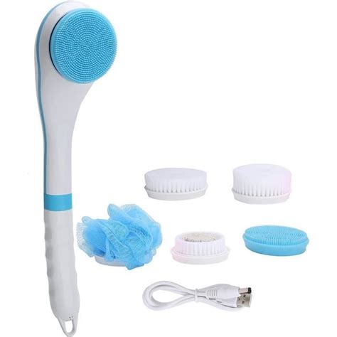 Brosse De Bain Lectrique Trahoo Rotation T Tes De Brosses