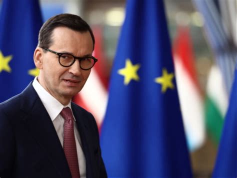 Mateusz Morawiecki W Brukseli Zosta Zapytany O My Liwce Dla Ukrainy