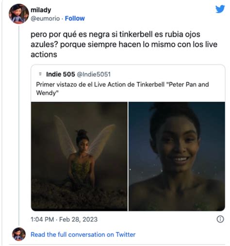 Actriz Que Le Dará Vida A Tinkerbell Ha Generado Polémica