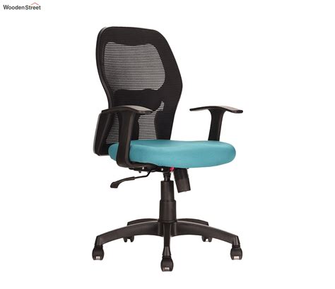 Buy Teal Cosmos Mid Back Ergonomic Mesh Chair Teal Green At Off