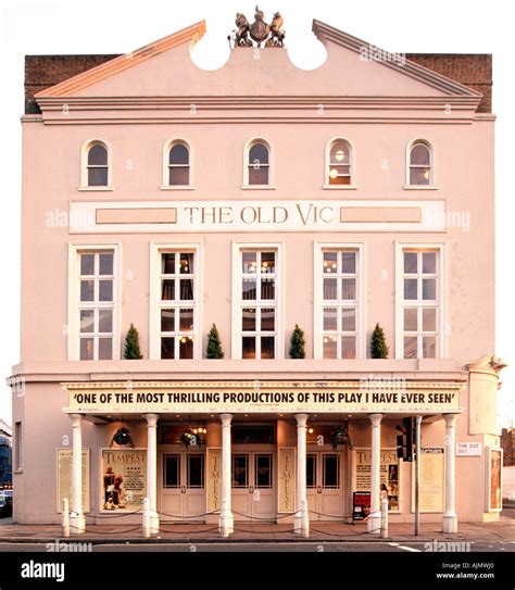 The Old Vic Theatre In London Stock Photo Alamy