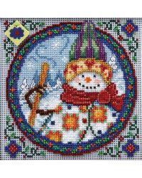 "Northern Snowman" | Cross Stitch Kit