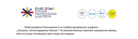 Gmina Napędzana Wiatrem sołectwo Borkowo Leborskie Urząd Gminy Choczewo