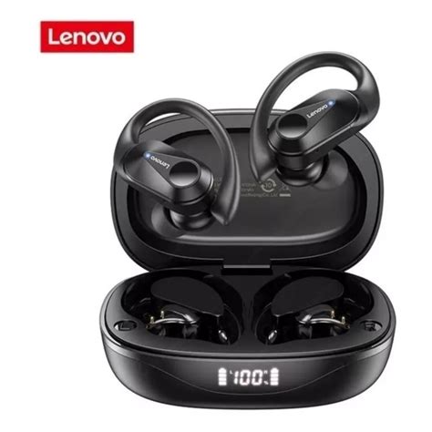 Fone De Ouvido Sem Fio Bluetooth Lenovo Lp Preto Original