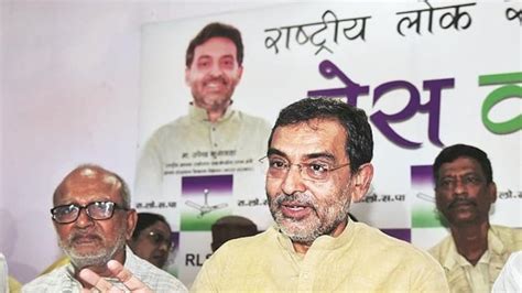 Jd U Rebel Leader Kushwaha Likely To Address 5 000 Supporters Today Political News North