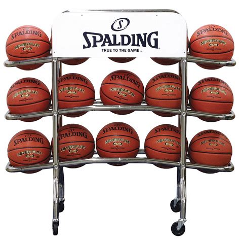 SPALDING, 46 in Lg, 10 in Wd, Basketball Rack - 30D961|411-602 - Grainger