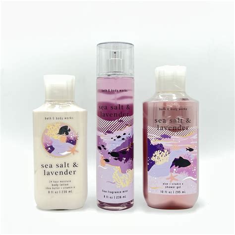 Bath Body Works Sea Salt Lavender Oz Body Lotion Oz Fine