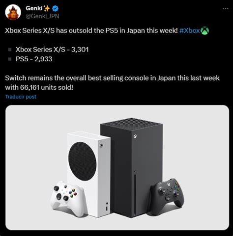 Xbox Series Xs Outsells Ps5 In Japan Levelup