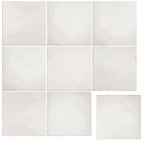 Carrelage pour mur intérieur BATI ORIENT ZELLIGE blanc L 10 8 x l 10