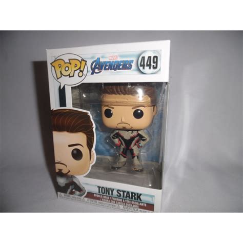 Figurine Pop Marvel Avengers Endgame Tony Stark N 449 Funko