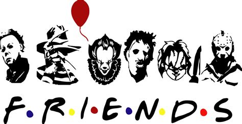 Horror Friends Png Halloween Friends Png Horror Characters Inspire