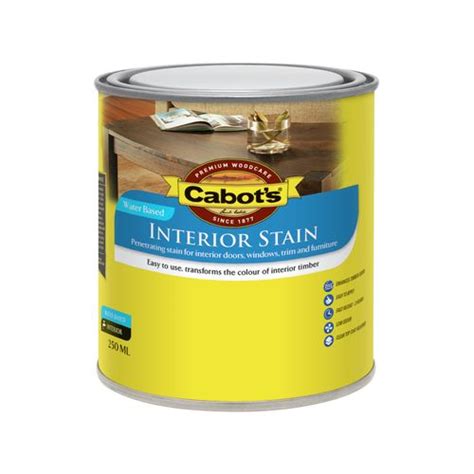 Cabots 250ml Walnut Water Based Interior Stain Bunnings Australia