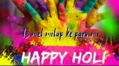 Holi Whatsapp Status 2020 Status Holi Dialogue Youtube