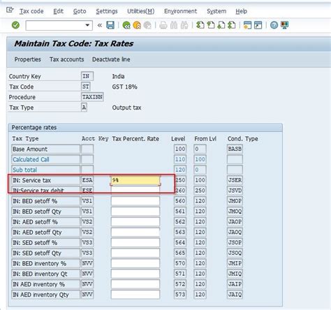 Ftxp Create Tax Codes In Sap