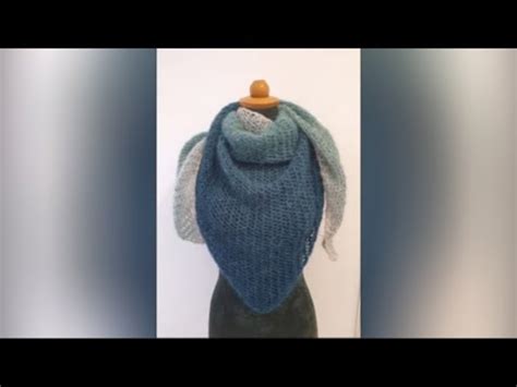 Tuch Nr Wundersch Nes Tuch Gestrickt Youtube