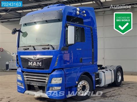 MAN TGX 18 580 4X2 XXL Retarder 2x Tanks Euro 6 Truck Tractor For Sale