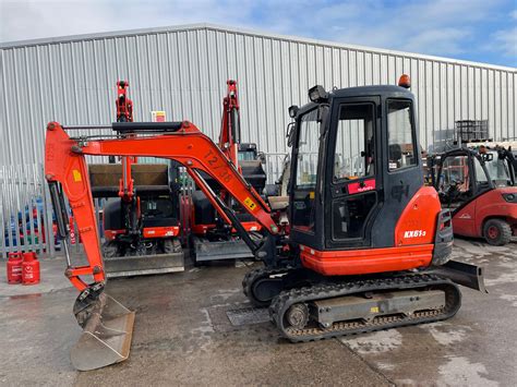 2016 Kubota Kx61 3 Excavator Griffiths Hire Shops Ltd