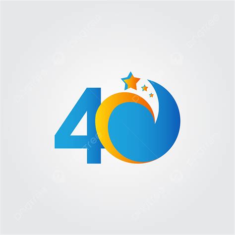 Anniversary Vector Png Images Years Anniversary Star Dash Blue