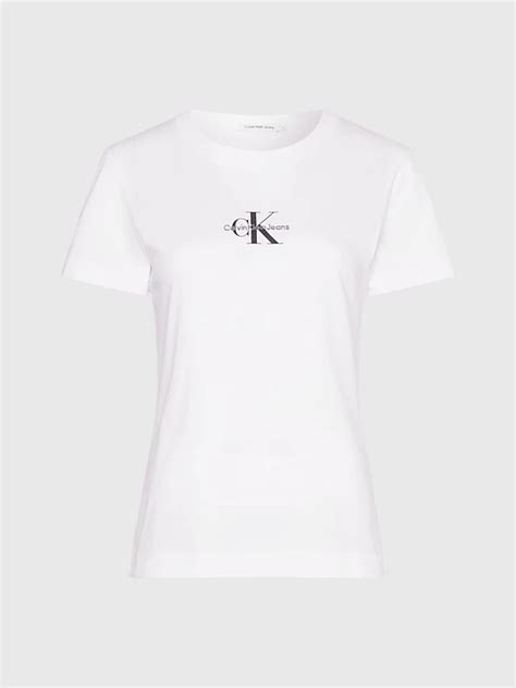 Slim Monogram T Shirt Calvin Klein® J20j222564yaf