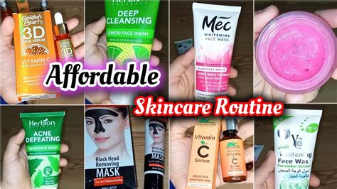 Best Affordable Skincare Routine Easy And Simple Skincare Routine