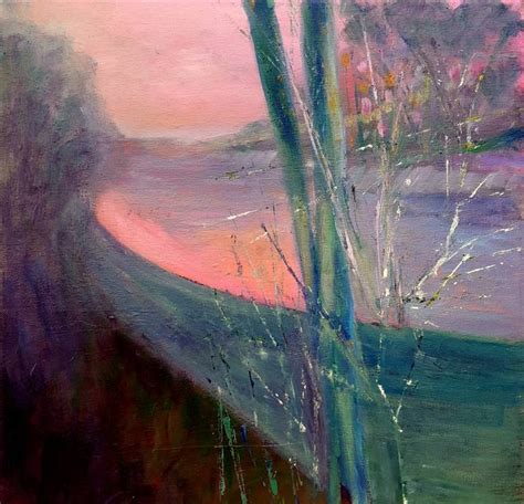 Magic Moments At Sunset Painting By Aase Lind Saatchi Art