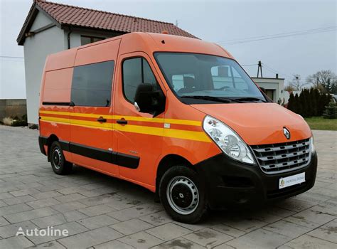 Dostawczy Furgon Renault Master Dci Doka Person Na