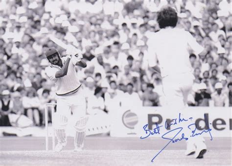 5x7 Inches Original Autographed Photo of Indian Cricketer Sandeep Patil ...