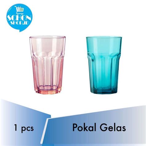 Promo Ikea Pokal Gelas Kaca Pcs Diskon Di Seller Schonshop Id