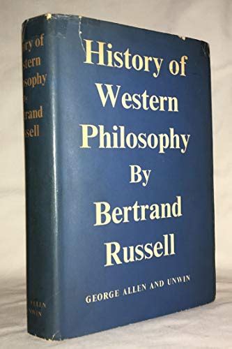 History Of Western Philosophy By Russell Bertrand Good Webuybooks