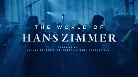 The World Of Hans Zimmer 2019 Tour Youtube