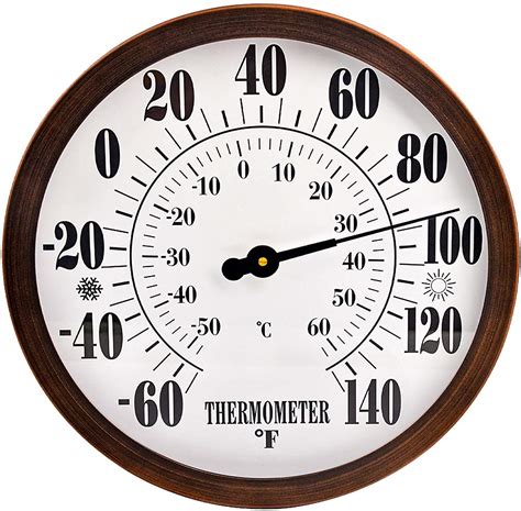 Cm Innen Au En Thermometer Dekorativ Gro E Au Enthermometer F R