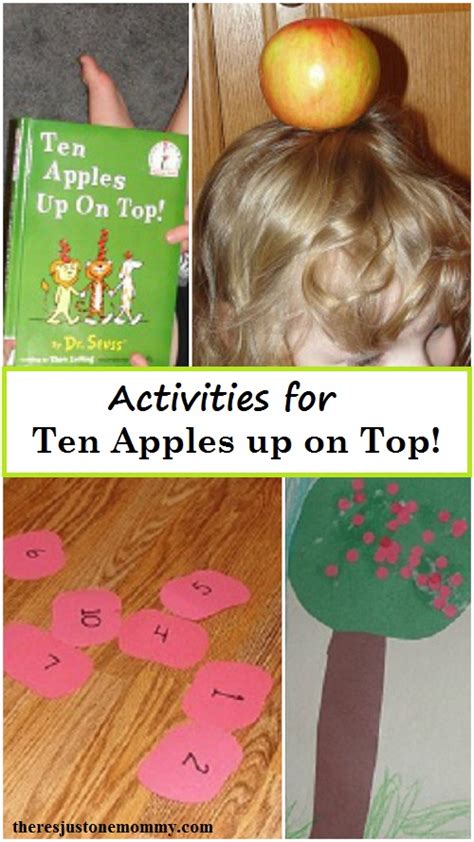 10 Apples Up On Top Book Activity Theres Just One Mommy