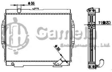 Radiator T Gamela Enterprise