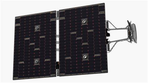 Solar panels spacecraft spaceship 3D model - TurboSquid 1466738