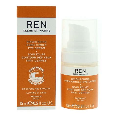 Ren Clean Skincare Radiance Brightening Dark Circle Eye Cream 15ml