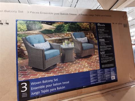 Costco Sunvilla Malibu Piece Woven Seating Set Costcochaser