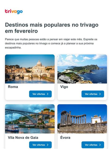 Trivago Portugal Descubra Os Destinos Que Os Viajantes Da Sua Regi O