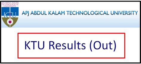 KTU S4 Results 2023 (Link OUT), APJ Abdul Kalam Technological ...