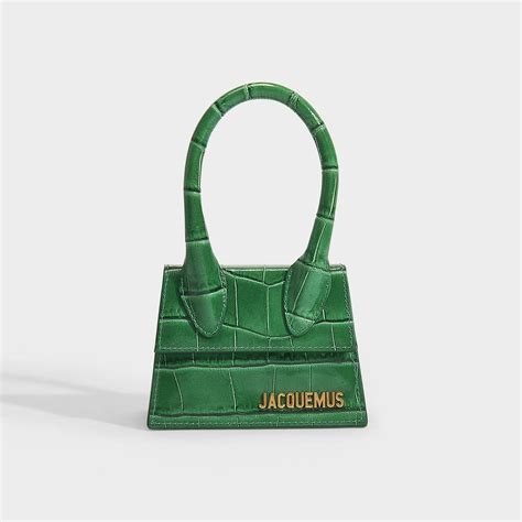 Jacquemus Le Chiquito Leather Mini Bag In Green Lyst