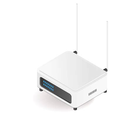 Premium Vector Wifi Tethering Router Technology Concept Isometric