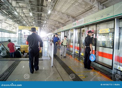 Shenzhen China Subway Traffic Editorial Stock Photo Image Of Line