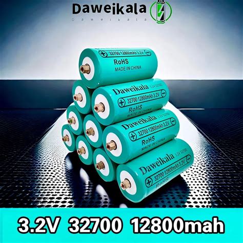 New 32700 12800mah 3 2v Lifepo4 Rechargeable Battery Professional Lithium Iron Phosphate Power