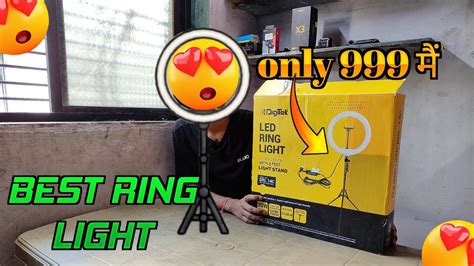 Led Ring Light Drl C Ring Light Unboxing Digitak Ring Light