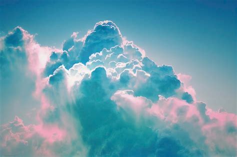 Premium Photo | Blue sky and clouds background