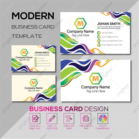 Professional Business Card Template Template Download on Pngtree